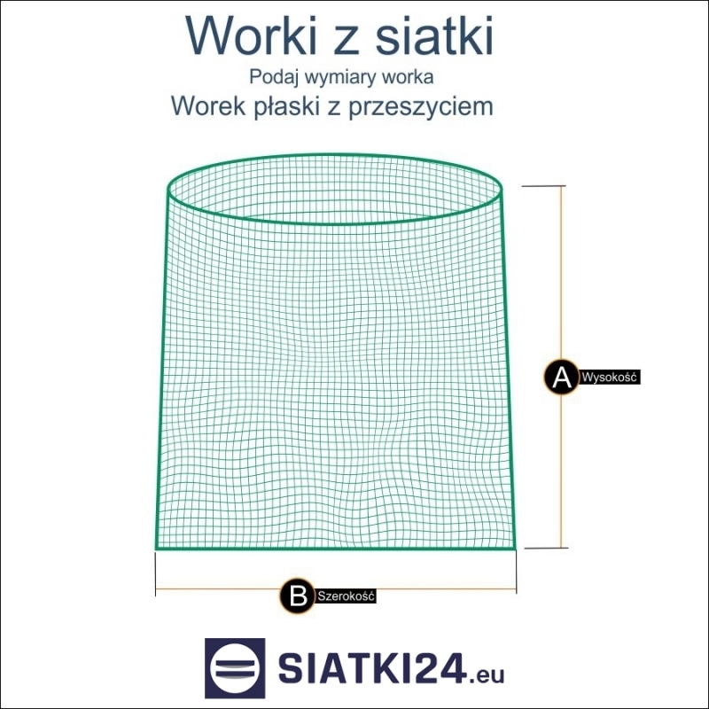 Wzór - Płaski - Worek - 45x45/3