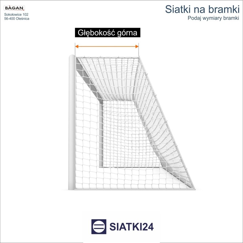 Siatki na bramki - siatka na wymiar - podaj wymiary bramki Siatki na bramki - siatka na wymiar - podaj wymiary bramki