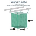 Worek z płaskim dnem - worki magazynowe z mocnego sznurka Worek z płaskim dnem - worki magazynowe z mocnego sznurka