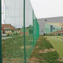 Piłkochwyt 4m - Siatkowy zestaw piłkołapów o wysokości 4m z słupami, siatką 10x10cm i grubością sznurka 5mm Piłkochwyt 4m - Siatkowy zestaw piłkołapów o wysokości 4m z słupami, siatką 10x10cm i grubością sznurka 5mm