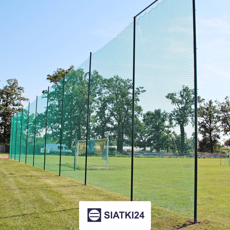 Piłkochwyt 5m - 5-metrowe zestawienie z siatką 8x8cm i słupami, gruba 5mm Piłkochwyt 5m - 5-metrowe zestawienie z siatką 8x8cm i słupami, gruba 5mm - sklep Siatki24.eu - zdjęcie 1