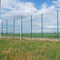 Piłkochwyt 5m - Słupki z siatką 10x10cm o grubości 4mm i wysokości 5m Piłkochwyt 5m - Słupki z siatką 10x10cm o grubości 4mm i wysokości 5m
