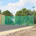 Piłkochwyt 6m - Piłkochwyt na obiekt sportowy z solidnymi słupami i siatką 4,5x4,5cm o grubości 4mm, o wysokości 6m Piłkochwyt 6m - Piłkochwyt na obiekt sportowy z solidnymi słupami i siatką 4,5x4,5cm o grubości 4mm, o wysokości 6m