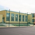 Piłkochwyt 5m - Słupy i siatka na piłkochwyt z oczkami 4,5x4,5cm i grubością sznurka 4mm o wysokości 5m