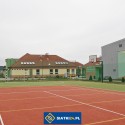 Ogrodzenie boiska 5m wys. z słupami i siatką 10x10cm o grubości 5mm Ogrodzenie boiska 5m wys. z słupami i siatką 10x10cm o grubości 5mm