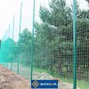 Ogrodzenie boiska 6m wys. z słupami i siatką 8x8cm o grubości 5mm