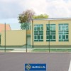 Ogrodzenie boiska 6m wys. z słupami i siatką 4,5x4,5cm o grubości 4mm Ogrodzenie boiska 6m wys. z słupami i siatką 4,5x4,5cm o grubości 4mm