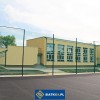 Ogrodzenie boiska 6m wys. z słupami i siatką  6x6cm o grubości 4mm