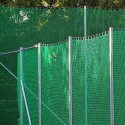 Ogrodzenie boiska 4m wys. z słupami i siatką  6x6cm o grubości 4mm