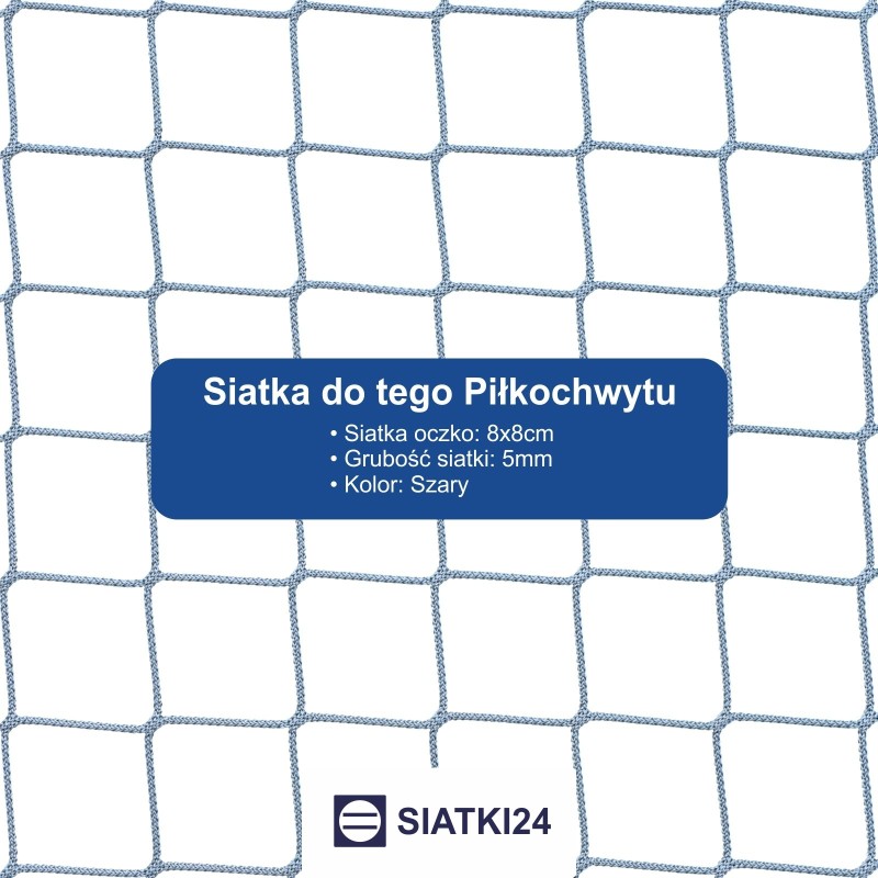 Ogrodzenie boiska 5m wys. z słupami i siatką 8x8cm o grubości 5mm Ogrodzenie boiska 5m wys. z słupami i siatką 8x8cm o grubości 5mm