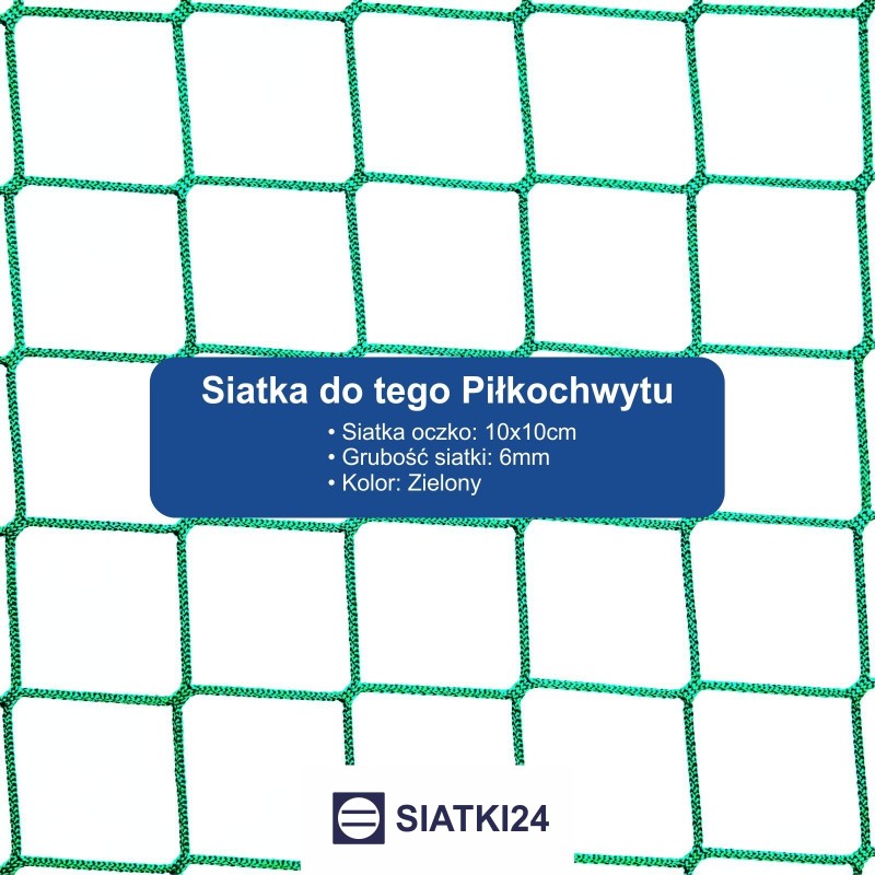 Ogrodzenie boiska 6m wys. z słupami i siatką 10x10cm o grubości 6mm Ogrodzenie boiska 6m wys. z słupami i siatką 10x10cm o grubości 6mm