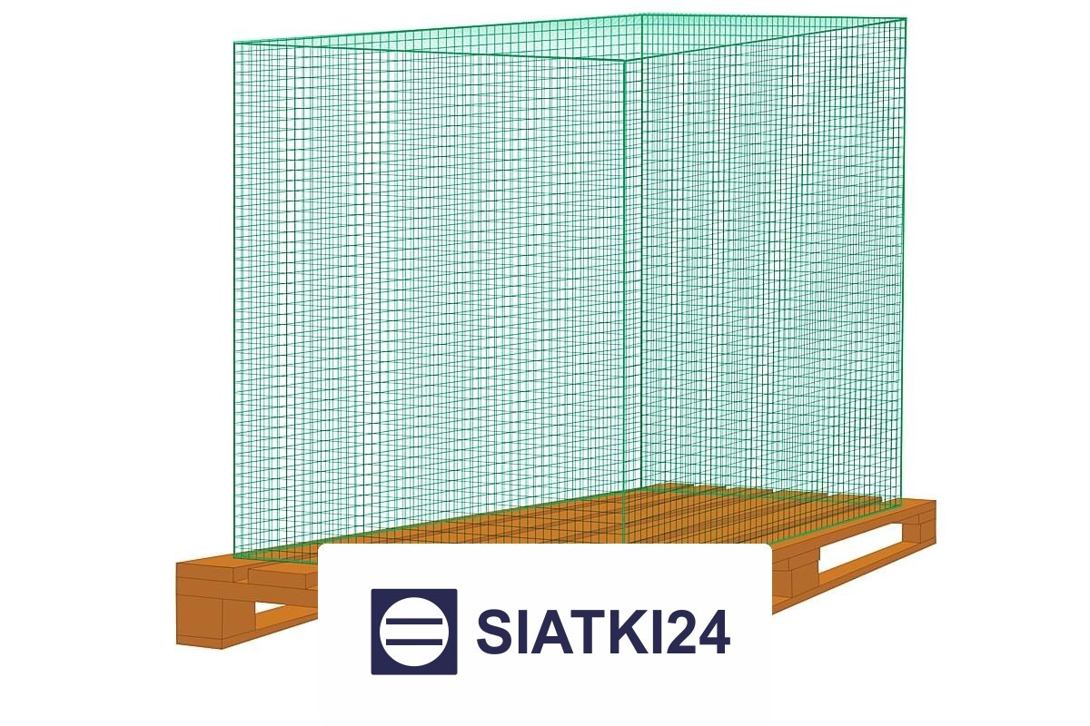   Siatki24.eu - Siatka zabezpieczająca do regałów w busie o gęstości oczek 4,5x4,5 cm i grubości 3 mm 