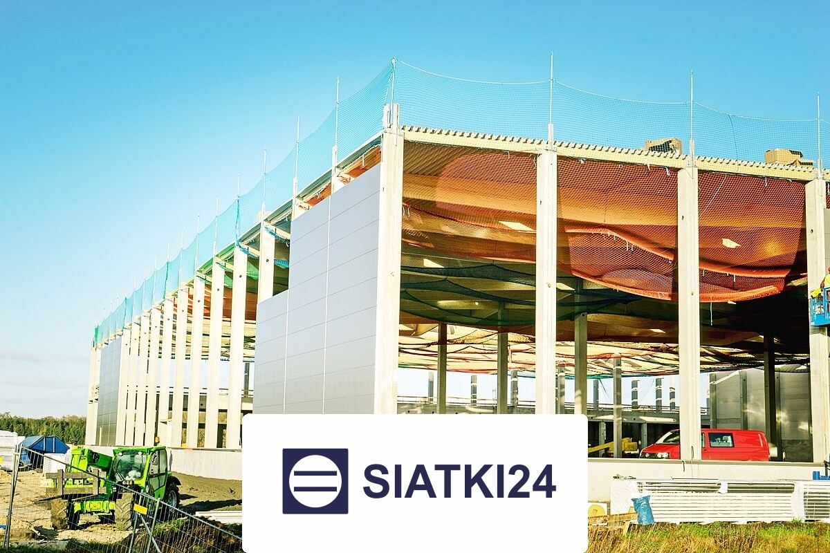 Siatka sznurkowa do zabezpieczenia wykopów na wymiar Siatki24.eu - Siatka sznurkowa do zabezpieczenia wykopów na wymiar