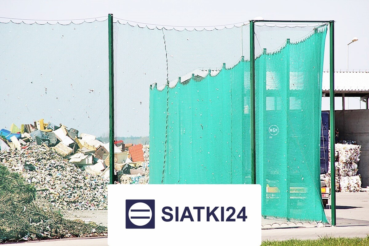 Zabezpieczenie przemysłowe siatkowe sznurkowe do ochrony Siatki24.eu - Zabezpieczenie przemysłowe siatkowe sznurkowe do ochrony
