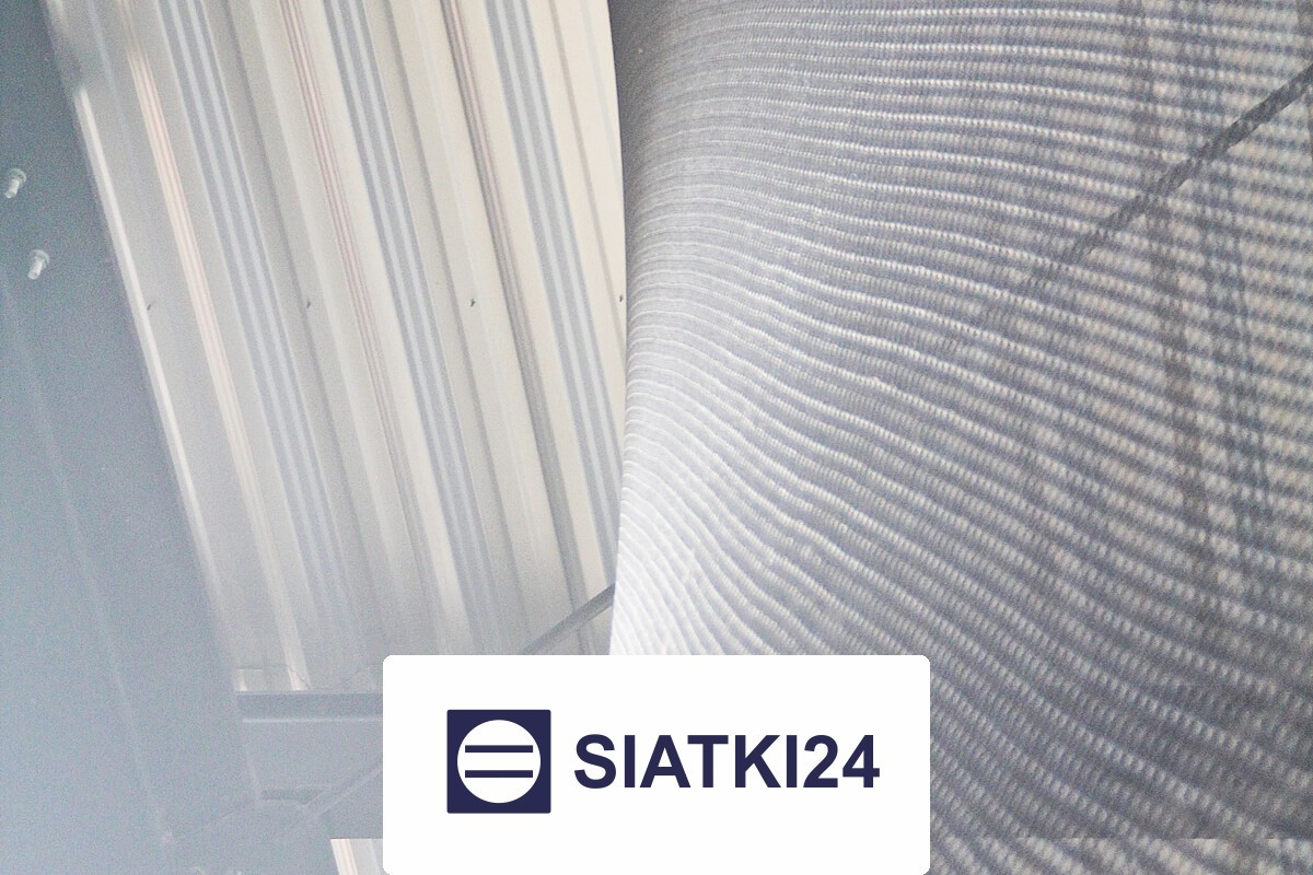 Siatki na hale produkcyjne do ochrony urządzeń przemysłowych Siatki24.eu - Siatki na hale produkcyjne do ochrony urządzeń przemysłowych
