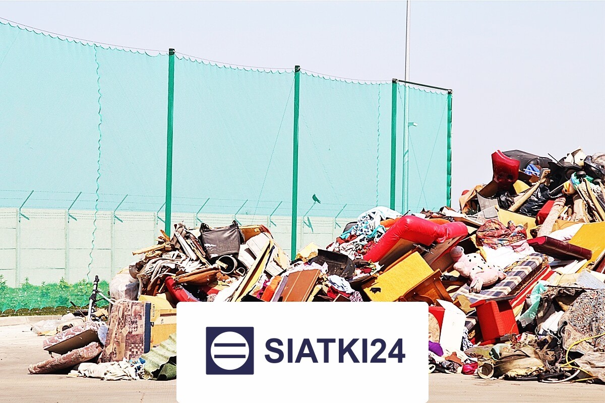 Zabezpieczenie przemysłowe do ochrony w postaci odgrodzenia siatkowego Siatki24.eu - Zabezpieczenie przemysłowe do ochrony w postaci odgrodzenia siatkowego