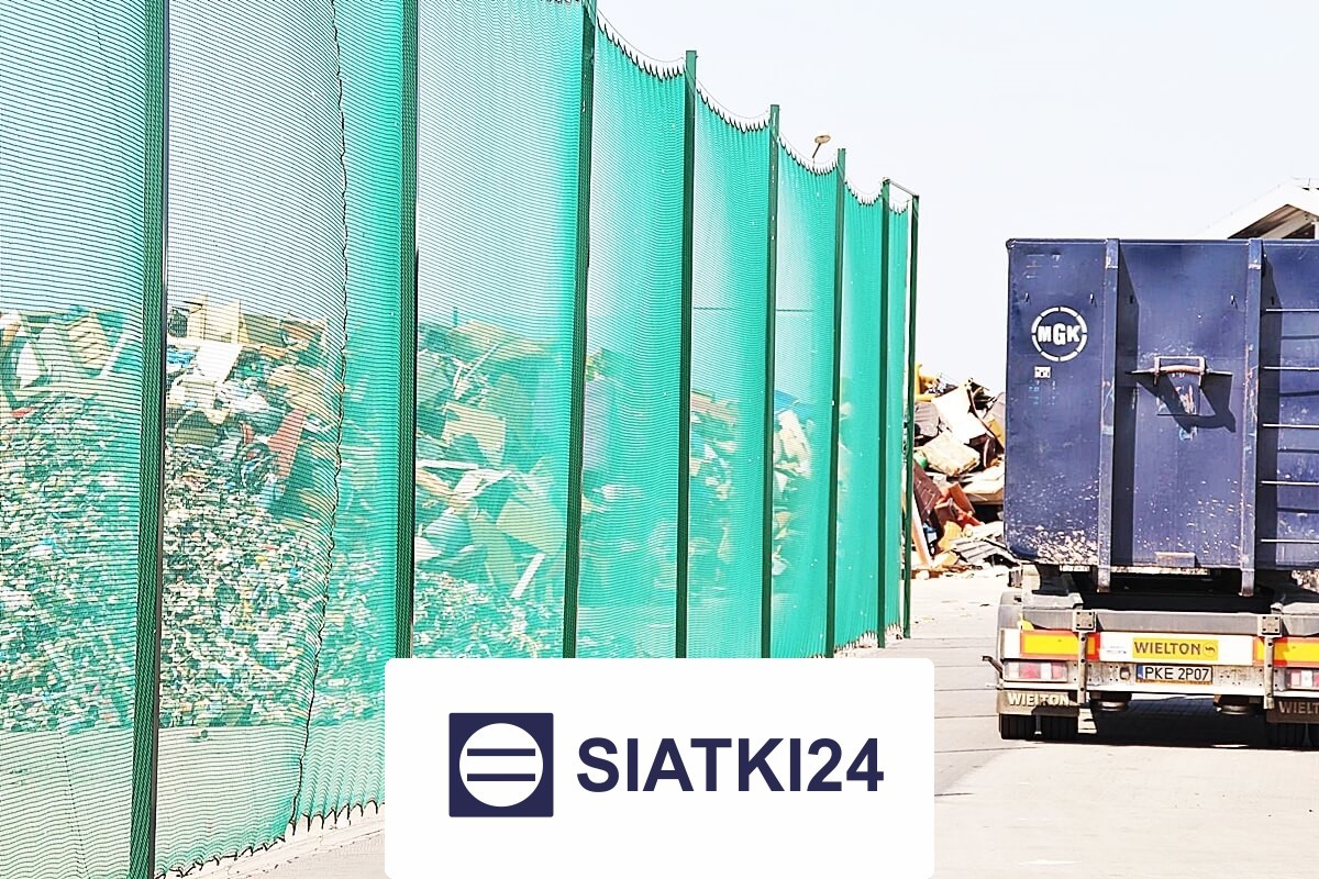   Siatki24.eu - Zadaszenie z siatki placu do ochrony magazynu przed stratami pogodowymi 