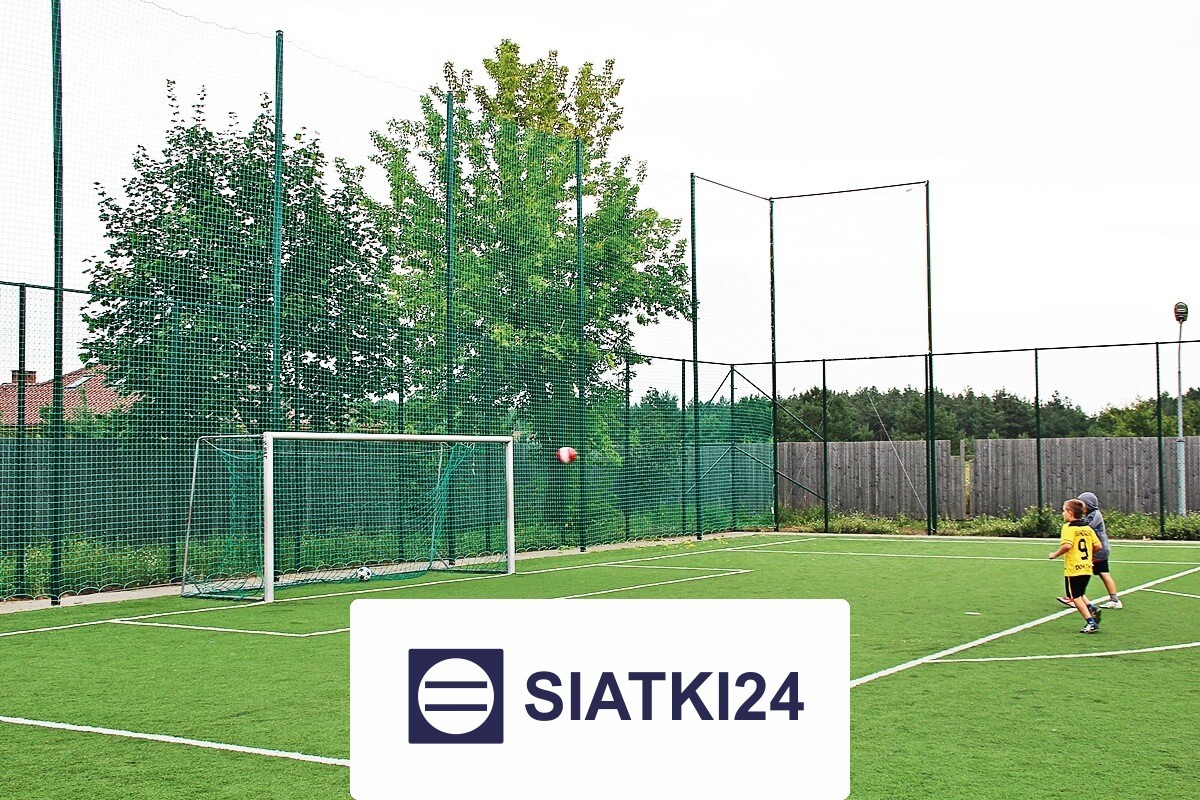 Ogrodzenie boiska szkolnego do ochrony Siatki24.eu - Ogrodzenie boiska szkolnego do ochrony