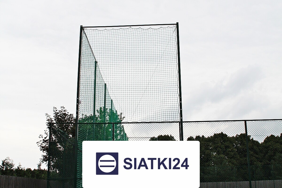   Siatki24.eu - Siatka tekstylna - Piłkochwyt do piłki nożnej na wymiar, wykonana z mocnego sznurka 