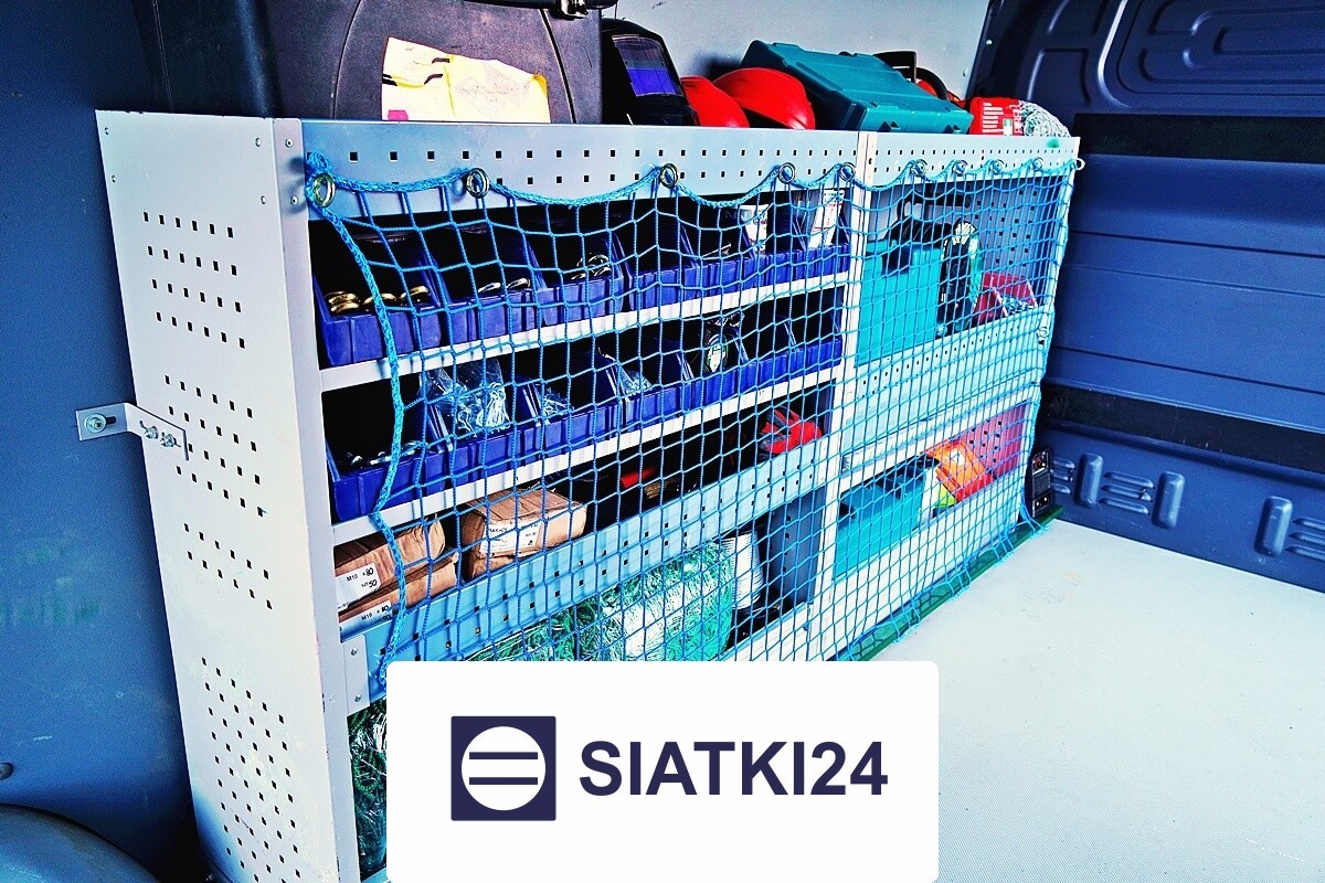   Siatki24.eu - Siatki transportowe do zabezpieczenia ładunku – wytrzymałe siatki zabezpieczające wykonane z tworzywa 