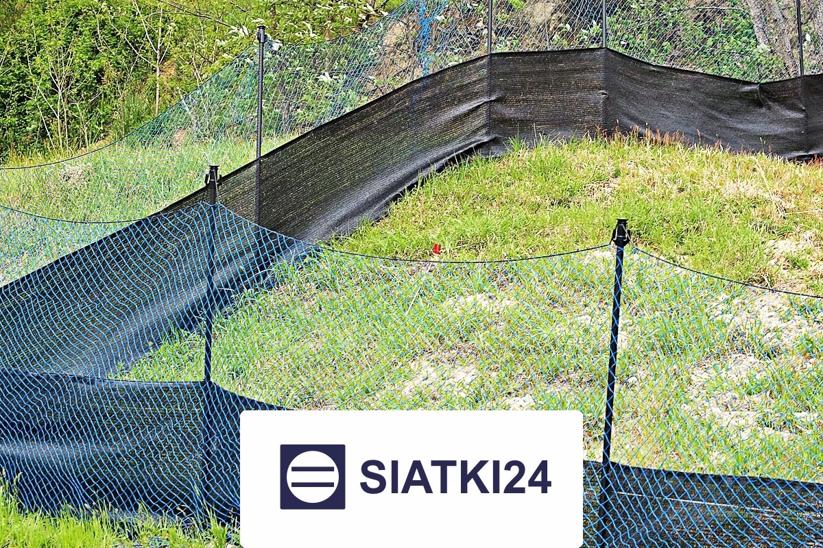 Ogrodzenie ogrodowe do zabezpieczenia przestrzeni dla dzieci Siatki24.eu - Ogrodzenie ogrodowe do zabezpieczenia przestrzeni dla dzieci