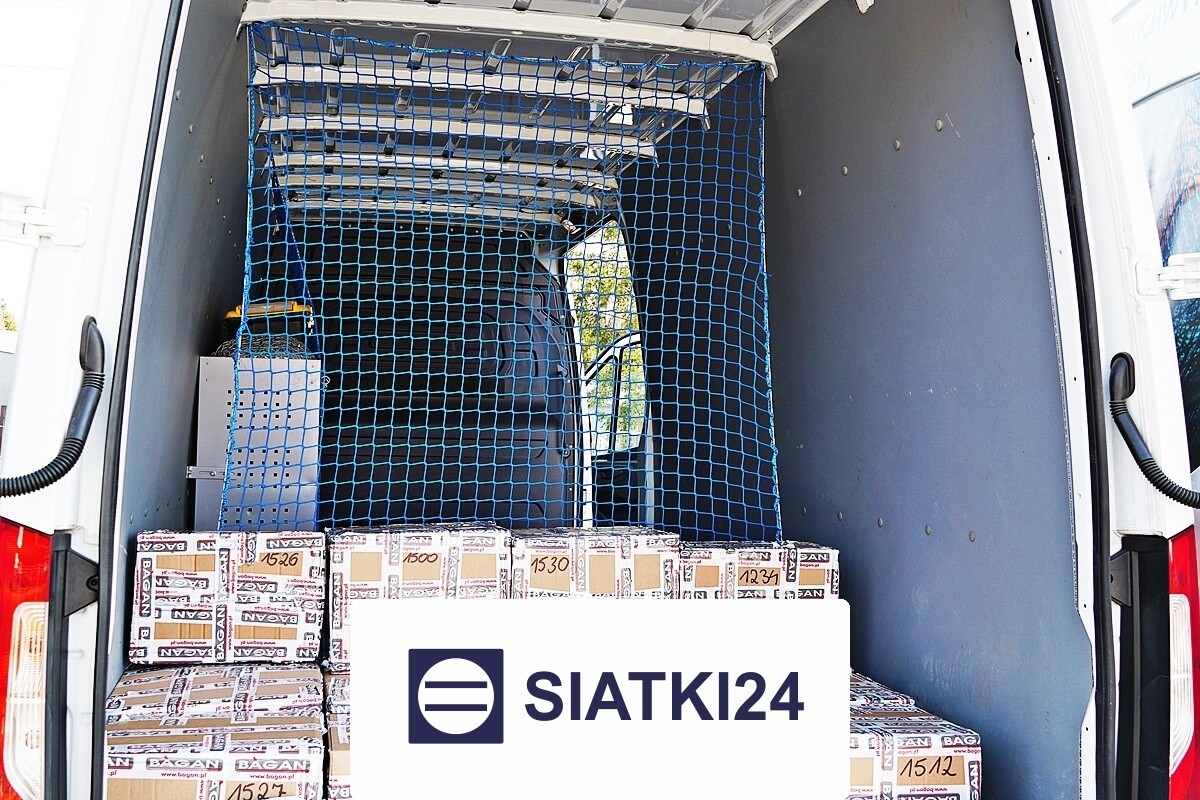 Siatka na pakę do ochrony ładunku — wytrzymałe zabezpieczenie dla kierowców busów Siatki24.eu - Siatka na pakę do ochrony ładunku — wytrzymałe zabezpieczenie dla kierowców busów