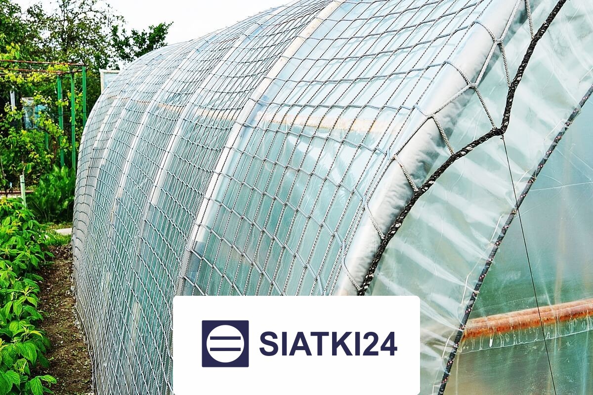   Siatki24.eu - Siatka na tunel foliowy do ochrony przed silnym wiatrem 