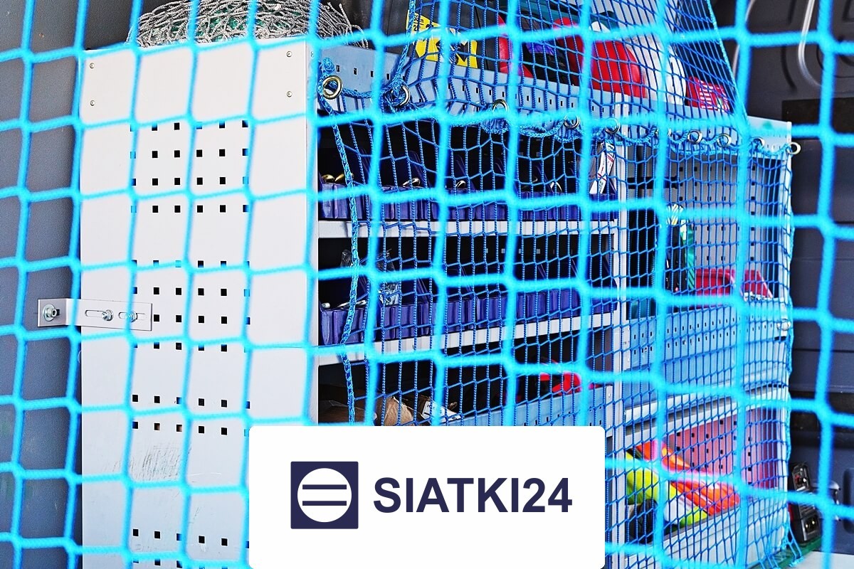 Siatka na pakę do ochrony ładunków podczas transportu Siatki24.eu - Siatka na pakę do ochrony ładunków podczas transportu