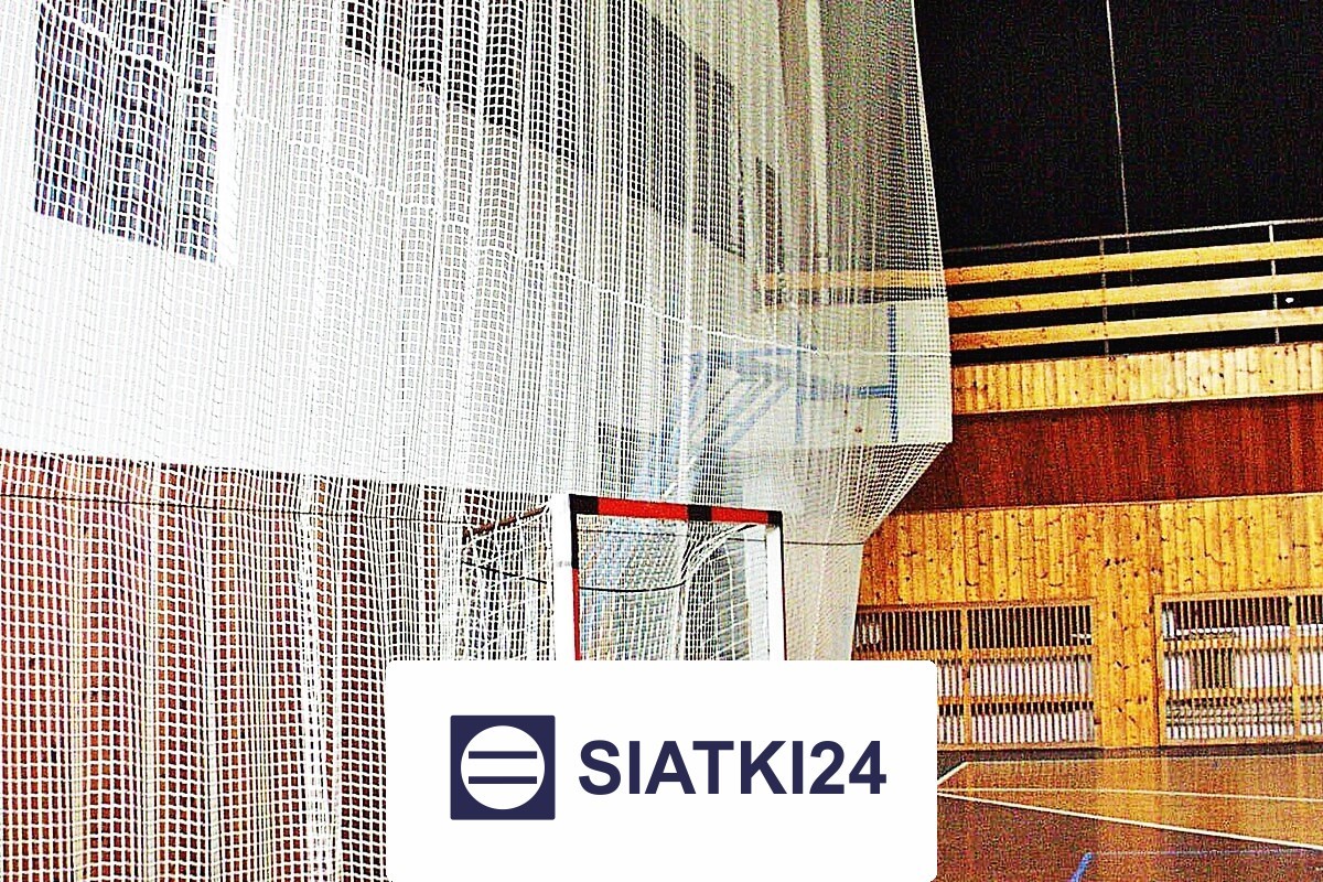 Siatki na hale sportowe do zabezpieczenia Siatki24.eu - Siatki na hale sportowe do zabezpieczenia