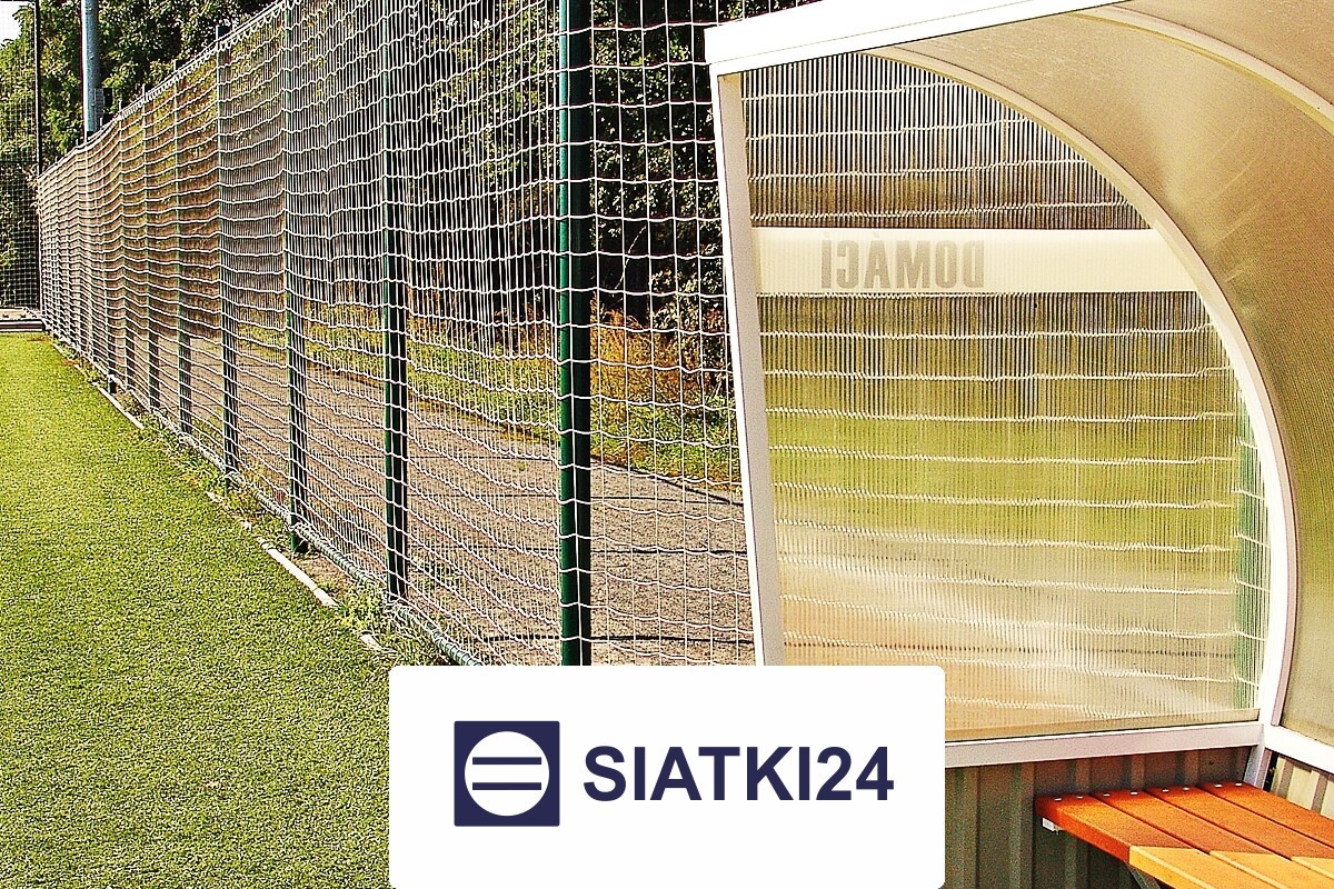 Siatka ochronna do ogrodzenia boisk o wysokości 4 m z komórkami 10x10 cm i grubości 4 mm Siatki24.eu - Siatka ochronna do ogrodzenia boisk o wysokości 4 m z komórkami 10x10 cm i grubości 4 mm