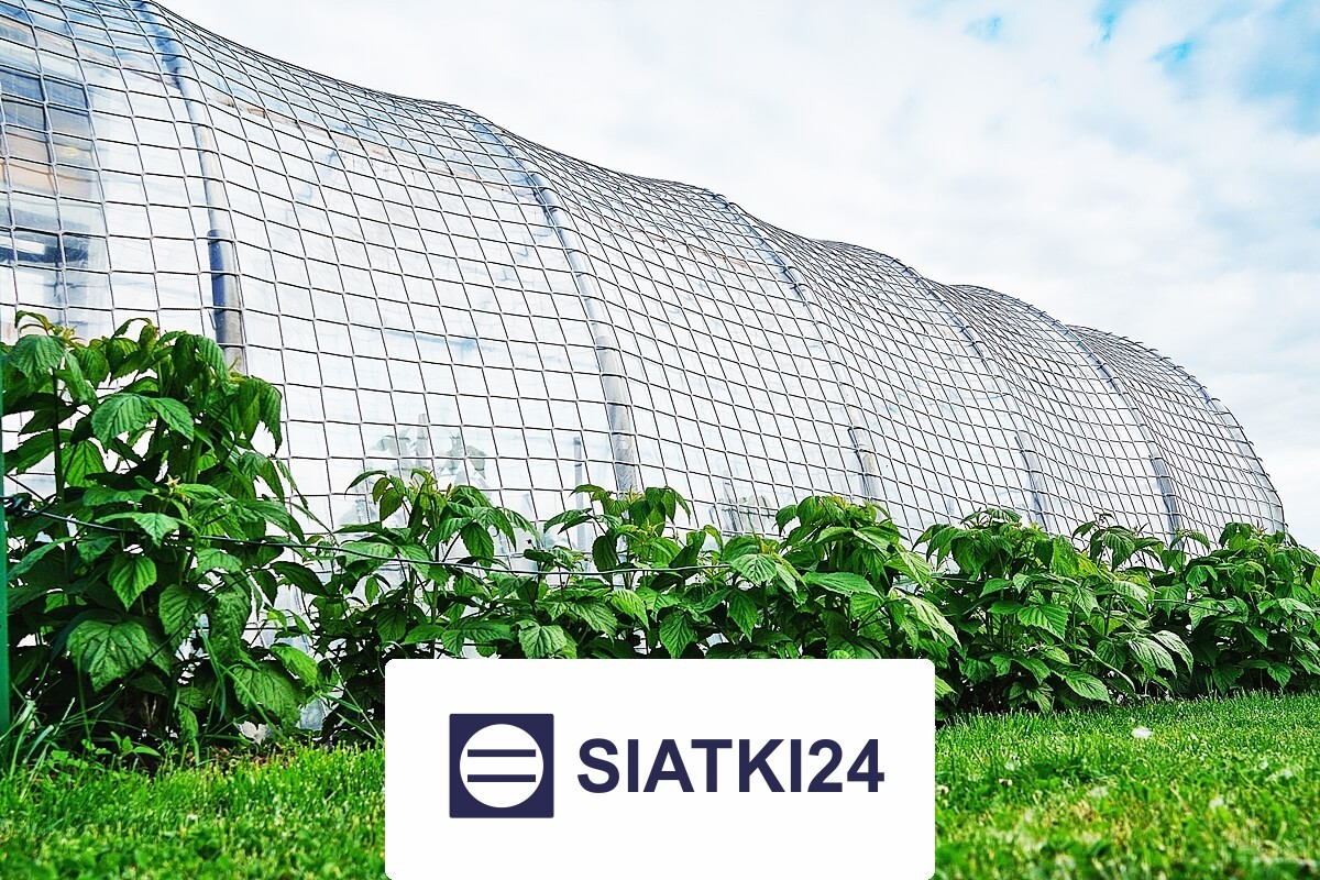   Siatki24.eu - Siatka na tunel foliowy do zabezpieczenia 