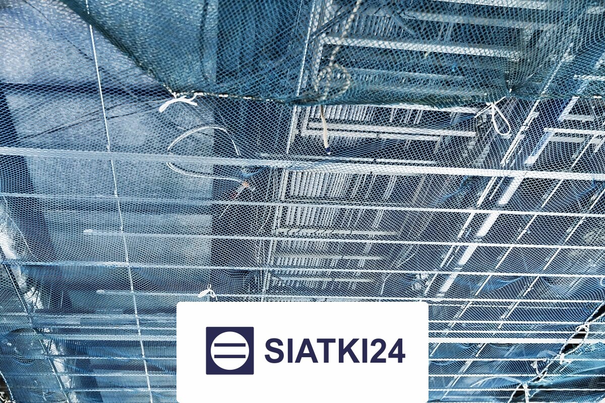 Siatka ochronna na hale produkcyjne - siatka zabezpieczająca na wymiar, wykonana z tworzywa Siatki24.eu - Siatka ochronna na hale produkcyjne - siatka zabezpieczająca na wymiar, wykonana z tworzywa