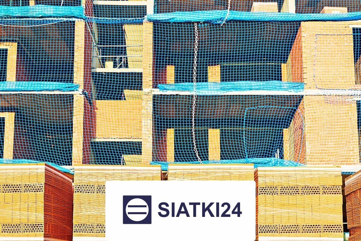 Siatka sznurkowa do zabezpieczania wykopów Siatki24.eu - Siatka sznurkowa do zabezpieczania wykopów