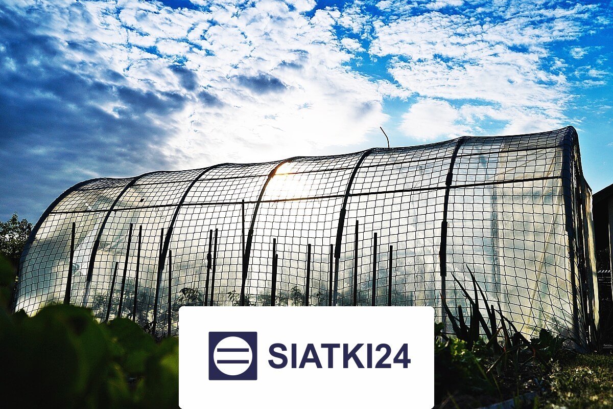   Siatki24.eu - Siatka na tunel foliowy do zabezpieczenia 