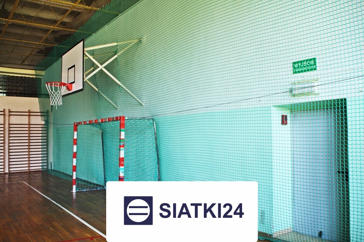   Siatki24.eu - Siatki pod sufity do hali sportowej do zabezpieczenia 