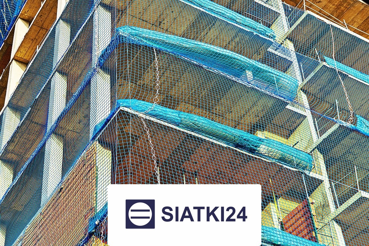 Siatka zabezpieczająca do wykopów budowlanych Siatki24.eu - Siatka zabezpieczająca do wykopów budowlanych