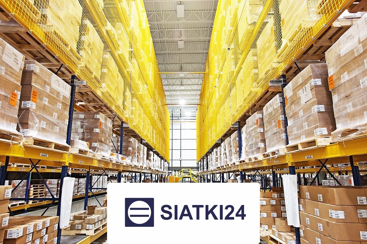 Siatka ochronna na hale produkcyjne, wykonana na wymiar z elastycznego tworzywa Siatki24.eu - Siatka ochronna na hale produkcyjne, wykonana na wymiar z elastycznego tworzywa
