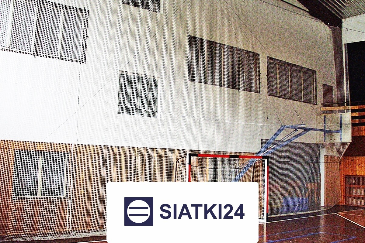 Siatki pod sufit do hali zabezpieczające Siatki24.eu - Siatki pod sufit do hali zabezpieczające