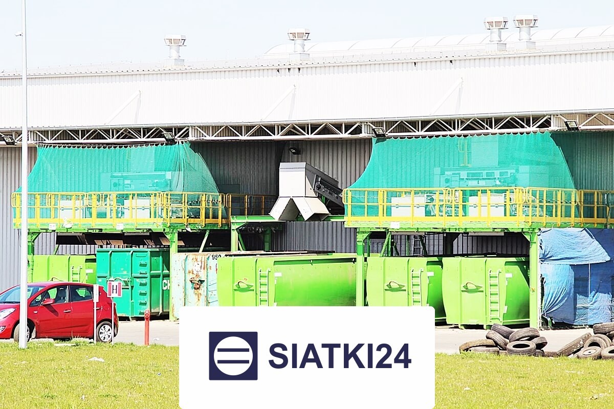   Siatki24.eu - Siatka na wysypisko śmieci — Ultra Wytrzymała Sznurkowa Siatka na Twój Wymiar 