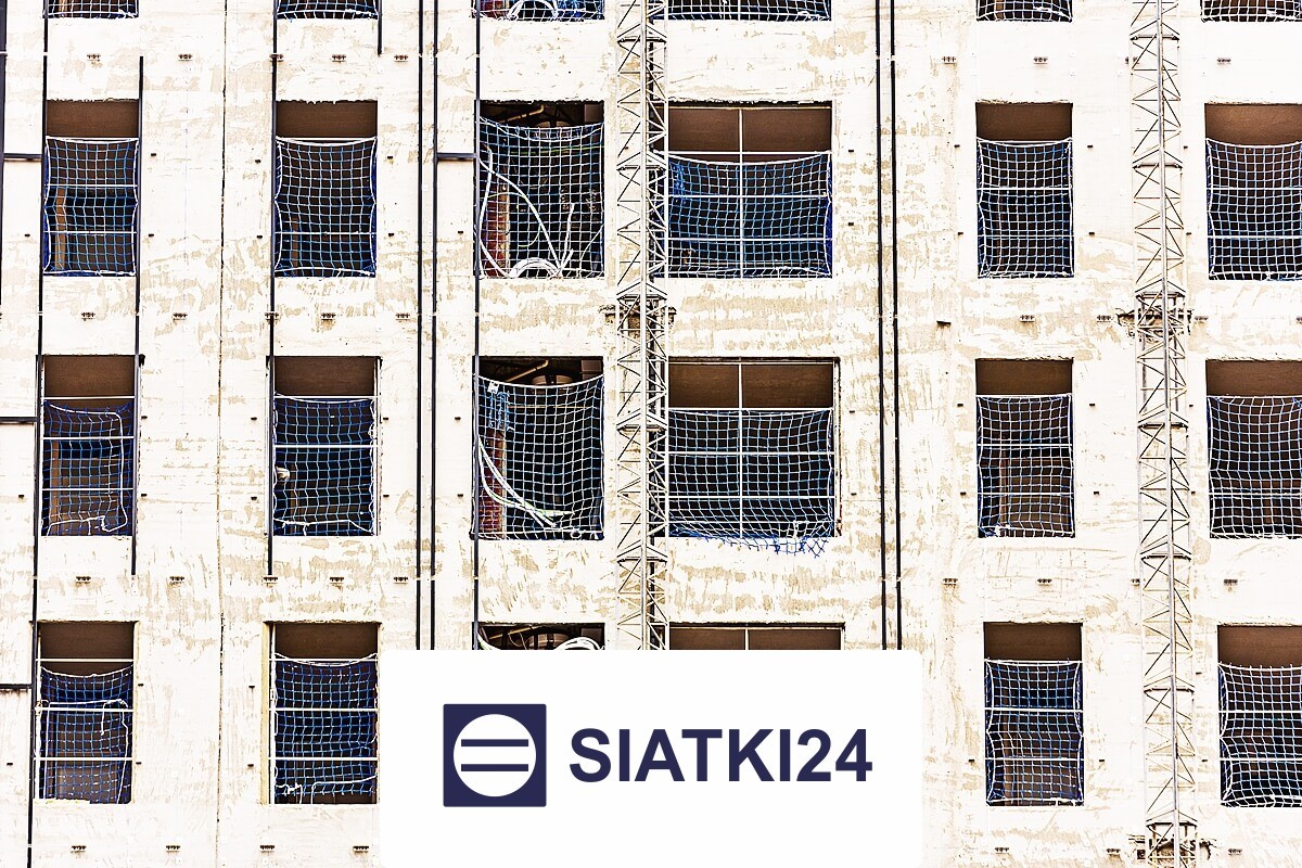   Siatki24.eu - Siatka sznurkowa do zabezpieczania wykopów 