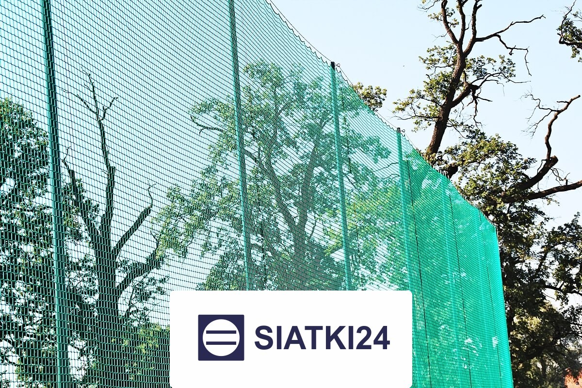   Siatki24.eu - Ogrodzenie boiska szkolnego - siatka sznurkowa do samodzielnego montażu, dopasowana do metryki boisk szkolnych, trwała i w niski 