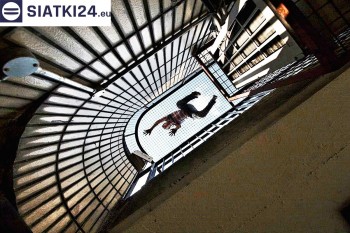  Mocna i gruba siatka na schody i całe klatki schodowe - zabezpieczenie 