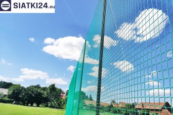  Boiska piłkarskie - mocne ogrodzenie z siatki sznurkowej 