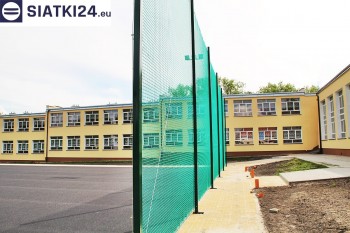  Często montowana siatka na boisko szkolne 10x10cm 5mm 