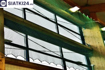  Siatka okienna 2x2cm na obiekty sportowe 