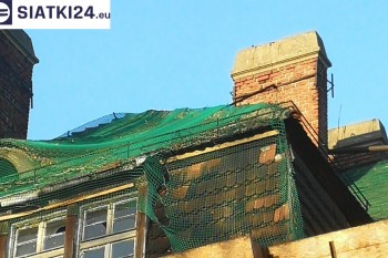  Siatka z małym oczkiem na dach do zabezpieczenia starej dachówki 