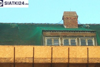  Mocna siatka do zabezpieczenia starego dachu i dachówki 