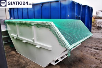  Siatka przykrywająca na kontener - zabezpieczenie przewożonych ładunków 