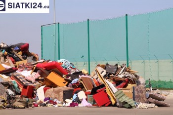  Siatki na wysypisko śmieci - zabezpieczenie odpadów 