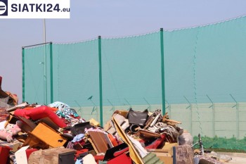  Siatki na wysypisko śmieci - zabezpieczenie odpadów 
